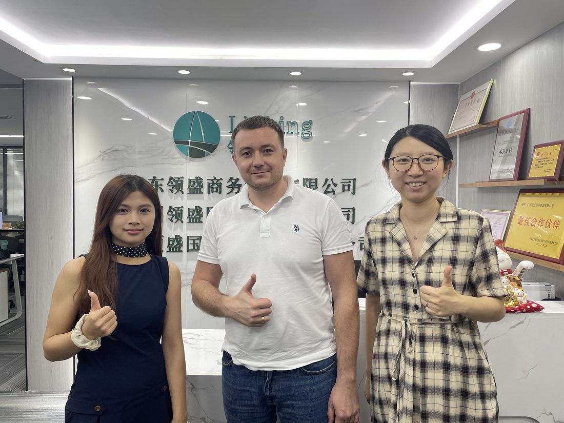 Linking Sourcing team with an overseas buyer at the Guangzhou office