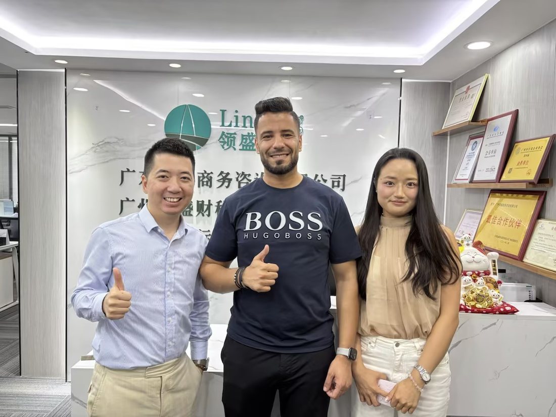 Linking Sourcing team with a client after a factory visit