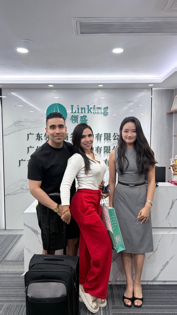 Linking Sourcing welcoming buyers arriving in Guangzhou